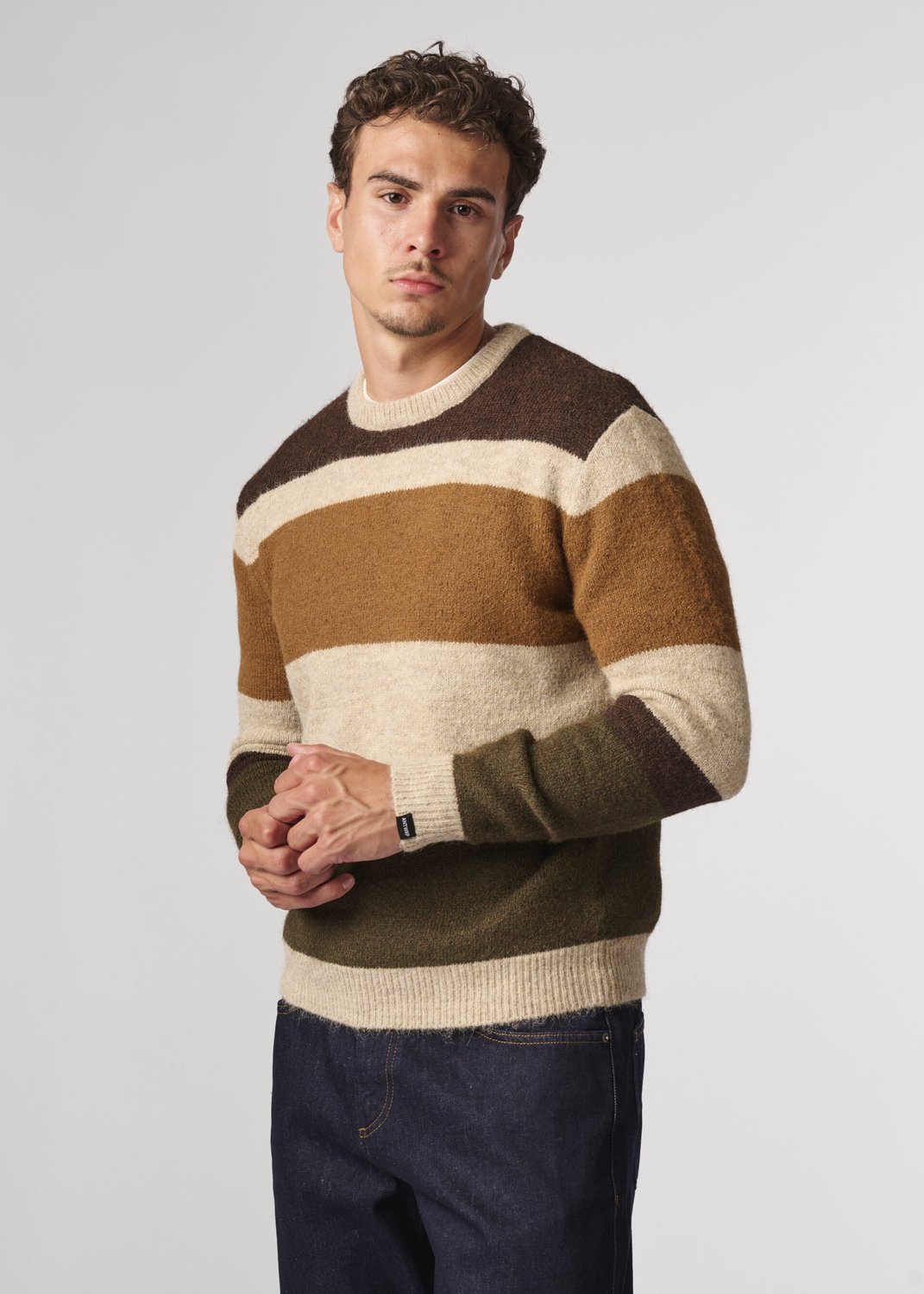 ANTWRP - Heren sweater - Maat M - Mannen - Bruin -