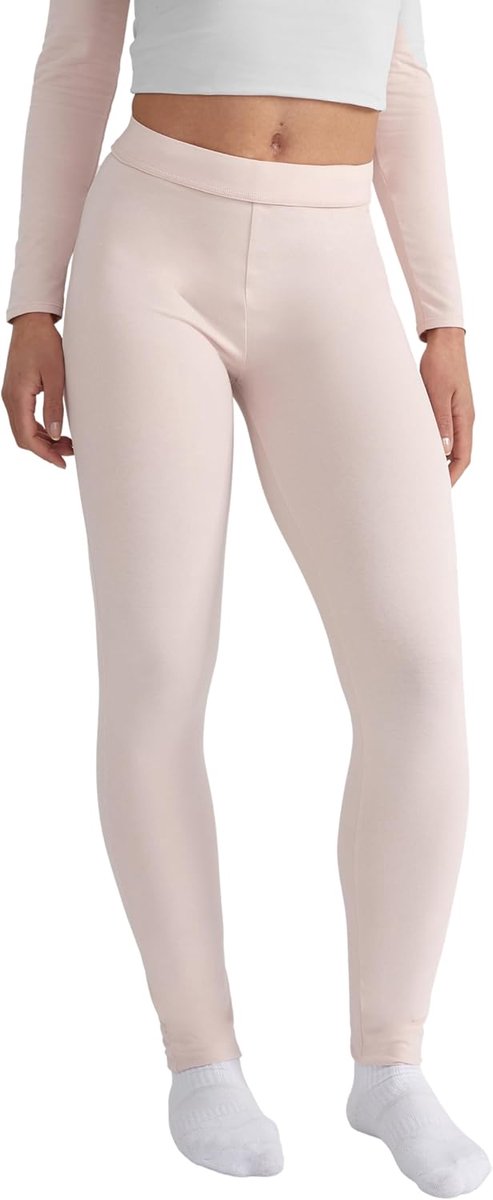 & Republic Dameslegging met hoge taille van katoen, ademende yogabroek, fluweelzachte sportbroek voor pilates, fitness en vrije tijd, elastische band, comfortabele pasvorm