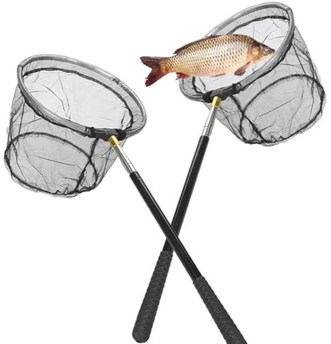 Telescopisch Vlindernet en Vissentelescoop - Uittrekbaar van 40,5 cm tot 151,5 cm voor Tuin en Outdoor Activiteiten