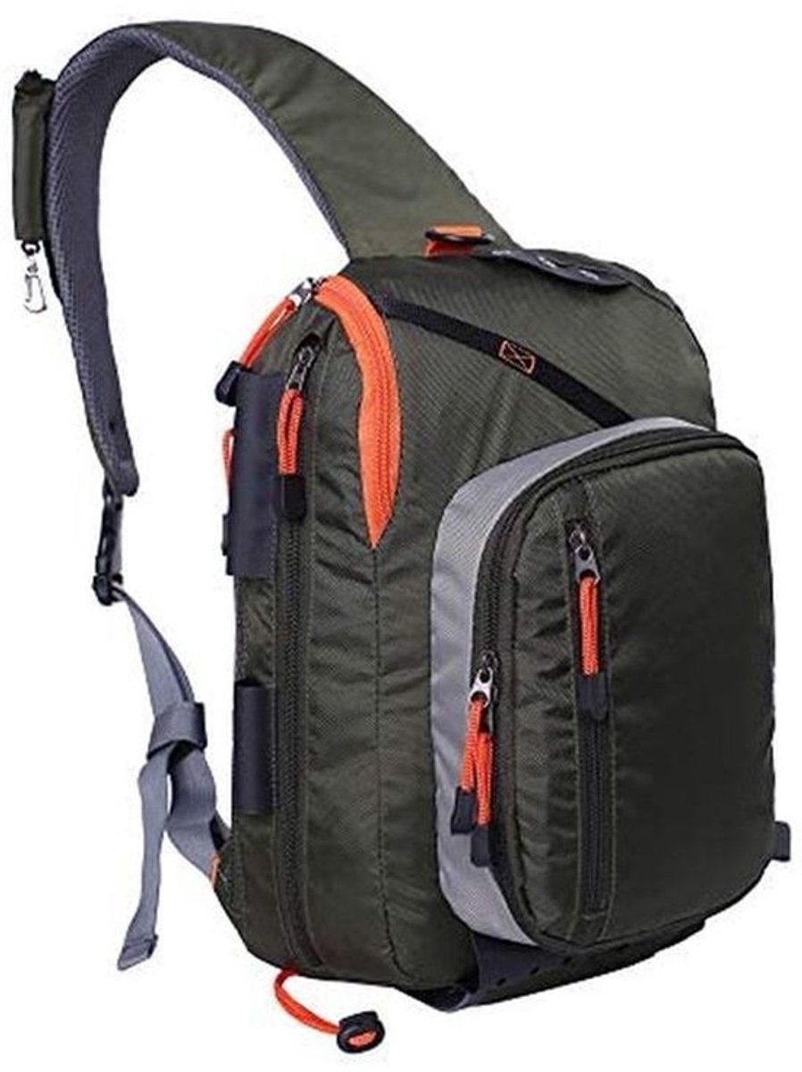 Vliegvissen Crossbody Tas voor Vissen Apparatuur Opslag