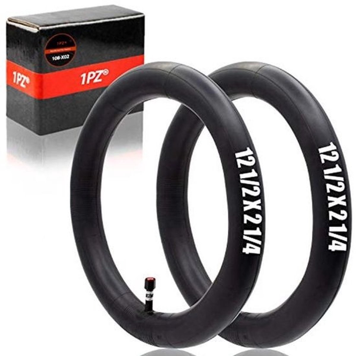 Binnenband 12 Inch 12 1/2x2 1/4 (12.5x2.25) met Schrader Ventiel - Vervangingsbuis voor Fietsen