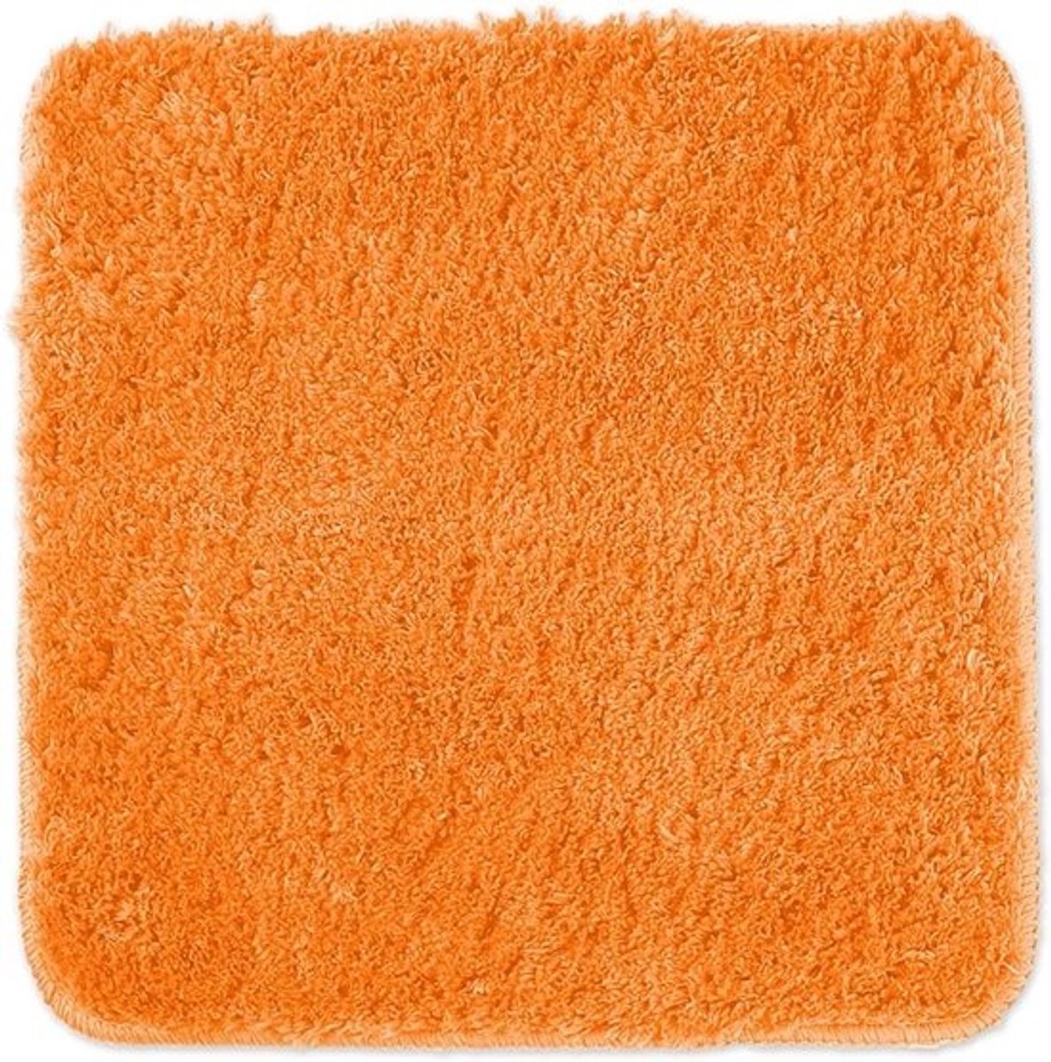 Oranje Badkamer Tapijt - Antislip & Machinewasbaar - Badmat 45x45 cm