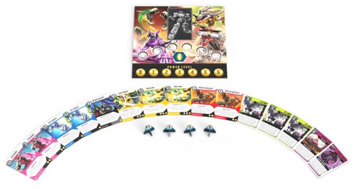 Power Rangers Heroes of the Grid: Power Board, Panic Token and Errata Pack - Bordspel uitbreiding - Engels