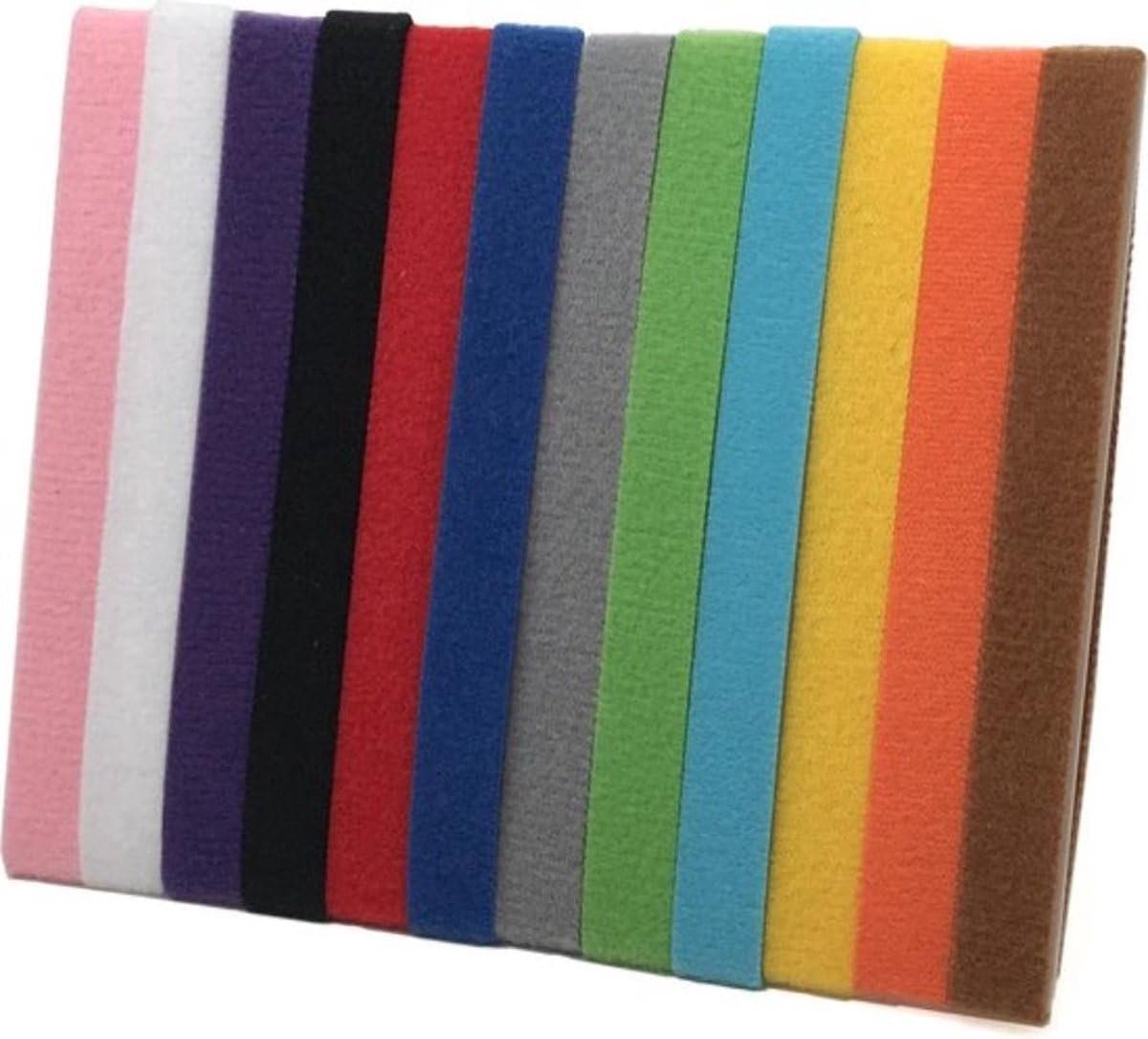 12-pack Puppy ID Bandjes - Identificatie Halsbanden voor Honden, Katten & Kittens - One Size - Riem