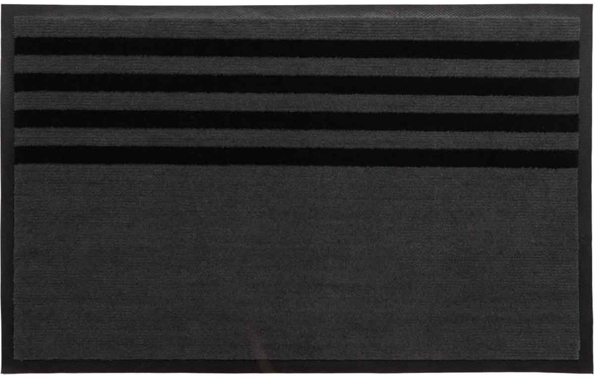 Luance Deurmat Memphis - polypropyleen - grijs - 50 x 80 cm - deurmat binnen