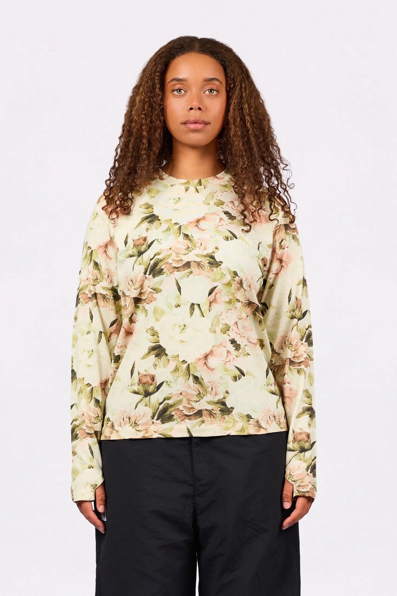 Eivy - Loose Fit Merino Wol Top - Bloom - L