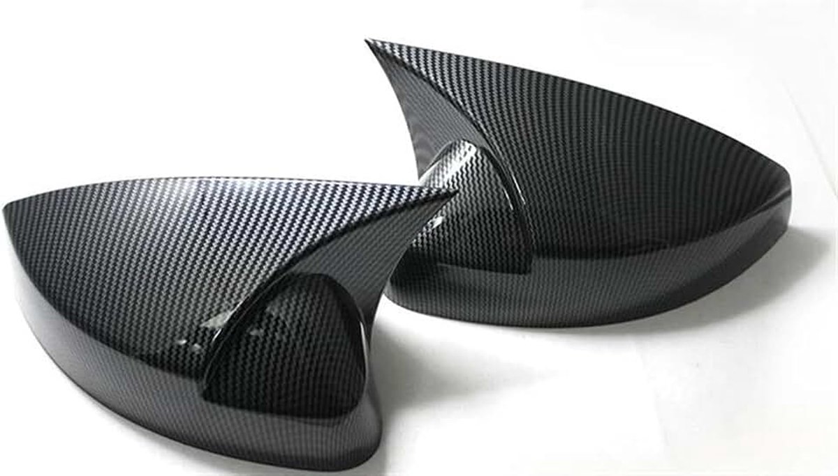 Auto Styling Deur Side Wing Achteruitkijkspiegel Cover Cap Decoratie Trim Shell Voor A3 S3 8V Voor RS3 2013-2017 2018 Wing Mirror Cover(Carbon pattern)