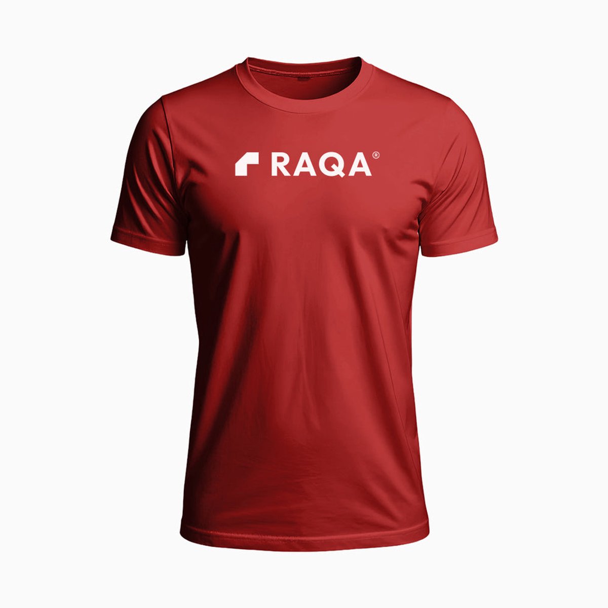 Raqa ® Padel Shirt - Veloz - Sportshirt - Tennis shirt - Fitness shirt - Heren - Sneldrogend Sportshirt - Ademend - Lichtgewicht - XXXXL - Rood