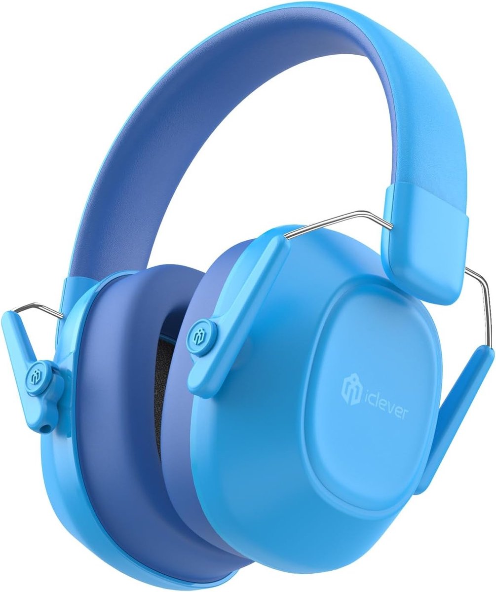 Gehoorbescherming kinderen - Royal Blauw - Kinderoorbeschermer met Ruisonderdrukking tot 29 dB - Veilig en Comfortabel voor Sensorische Ondersteuning