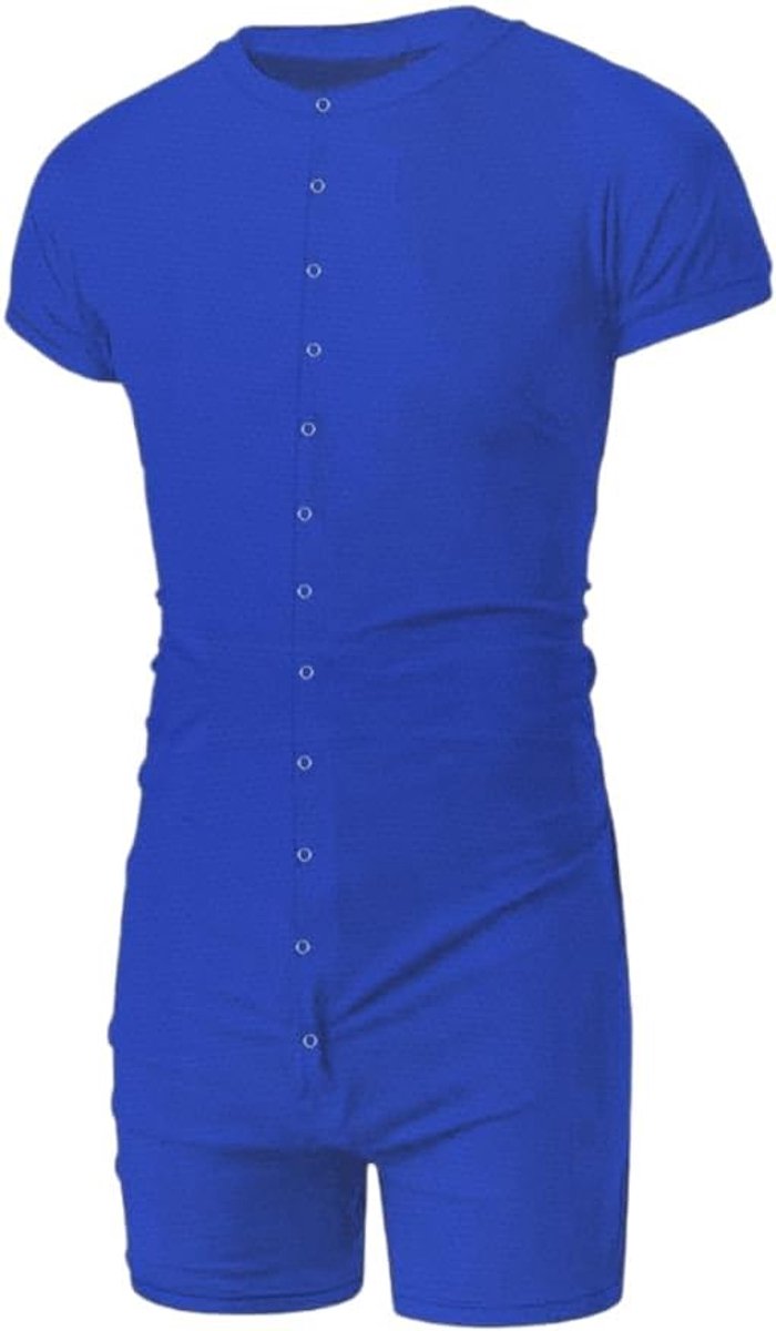 Korte mouw Onesie Pyjamas Sexy Lounge One Piece Jumpsuit Pyjama Volwassen Stretchy Romper slaapjassen