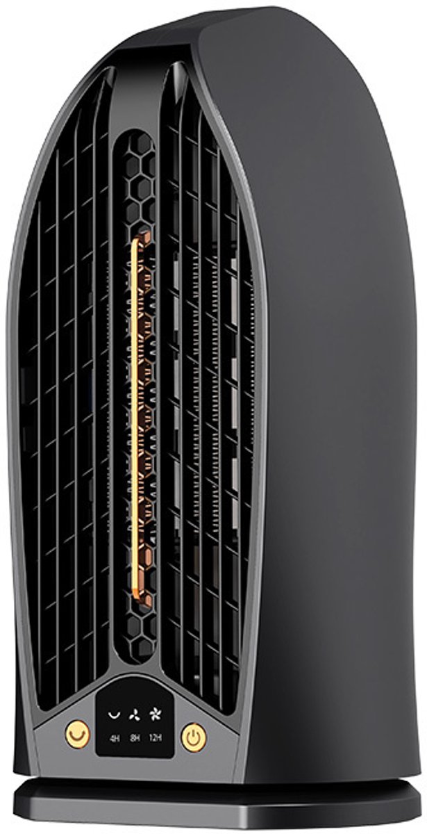Draagbare verwarming Winter Instant Heater Nieuwe aanwinst Draagbare elektrische ventilatorverwarmer Elektrische ventilatorverwarmer voor gebruik in de kamer - zwart
