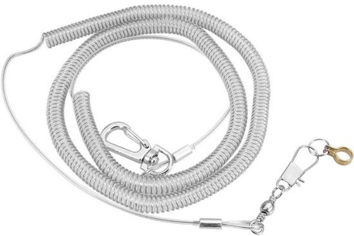 Anti-bite Vliegtraining Touwlijn Kits voor Agapornis en Cockatiels - 6M, 8.5mm Dikte, Ideaal voor Buitenactiviteiten en Training