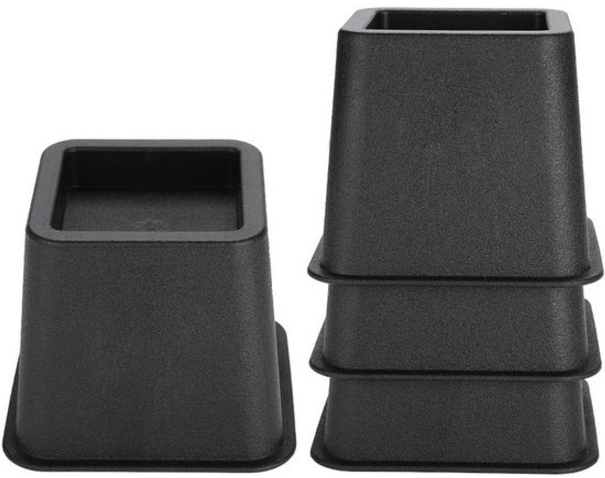 Verstelbare meubelverhogers - Voor bed en stoelen - 4-delige set - Extra opslagruimte en comfort
