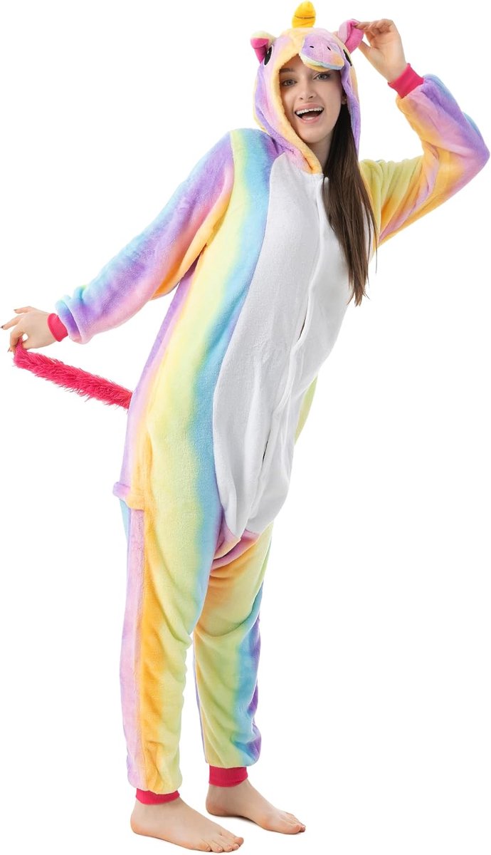 Onesies, Kigurumis, voor 145-185 cm lichaamslengte (volwassenen, dames, heren, jongeren)