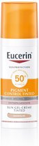 Eucerin Sun Pigment Control Medium Tinted Zonnebrand Gezicht - SPF 50+ - Zonbescherming - 50 ml