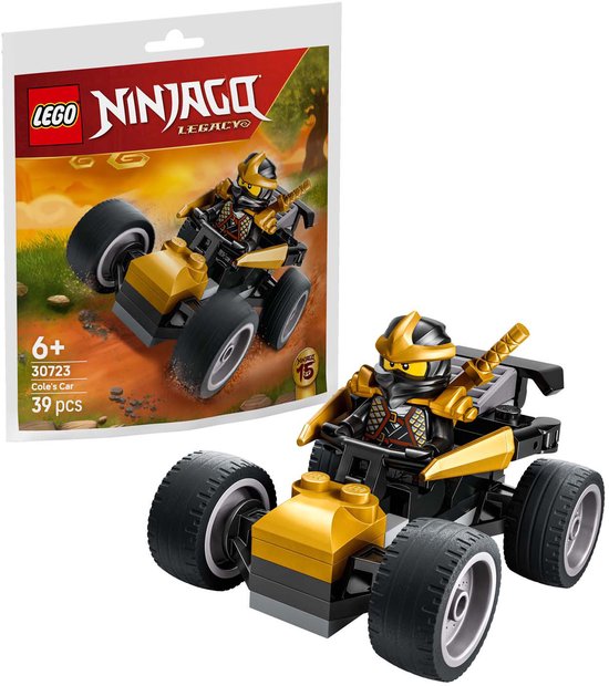 LEGO Ninjago 30723 - Ninja Coles Auto (paperbag) van Merkloos — afbeelding 5