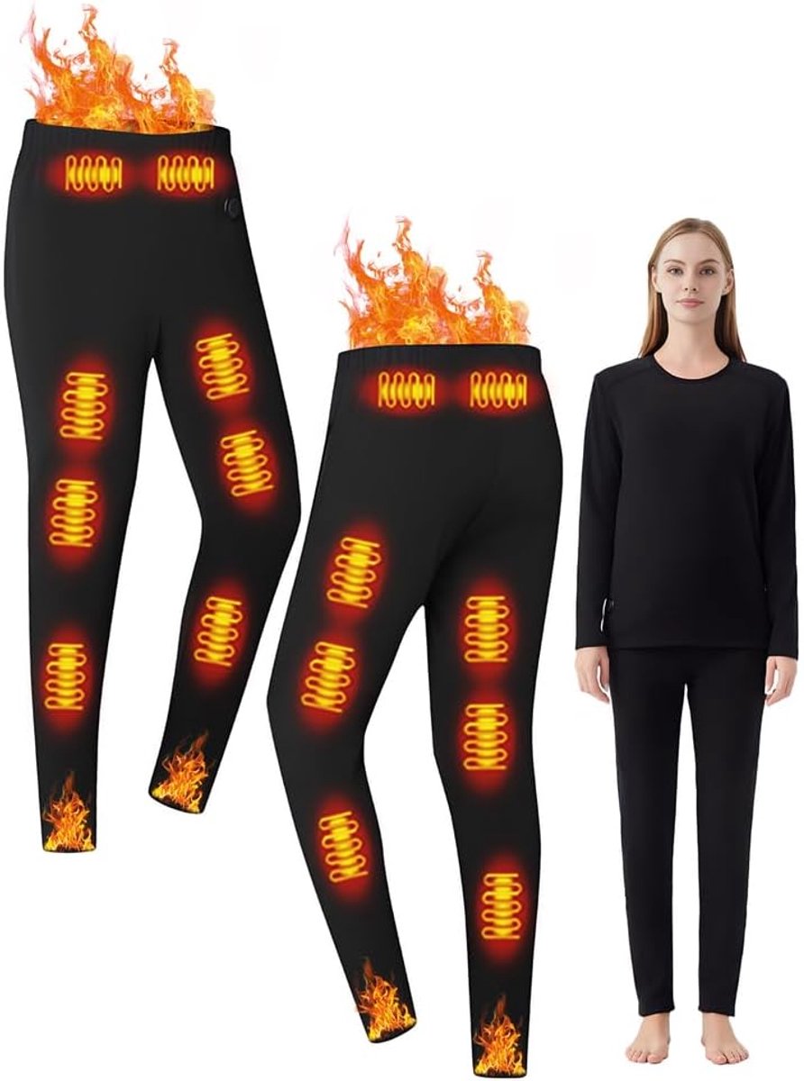 Thermisch ondergoed voor heren/ultrazachte thermische leggings,basislaag wintersportleggings,lange hygroscopische thermische herenkleding voor hardlopen en skiën
