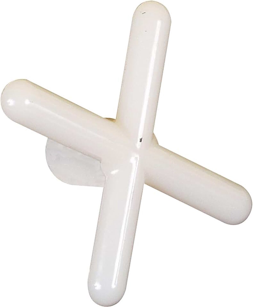 Kruis, wit plastic