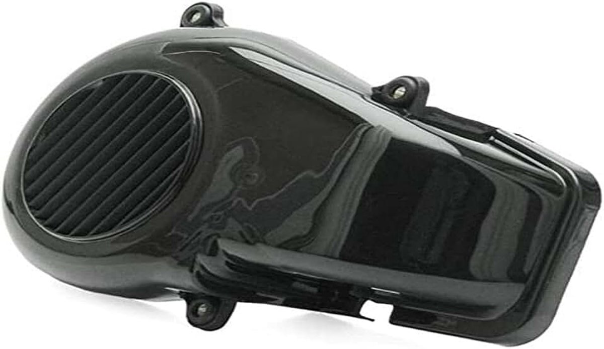 Camamoto kunststof deksel Minarelli zwart compatibel met Yamaha/MBK (verticale motor)