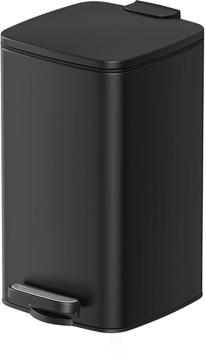 Cosmetica afvalemmer LTB591B0802 - 8 liter - zwart