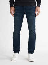 Petrol Industries Heren Jeans Slim Fit Seaham VTG - Spijkerbroek - Essentials Collection - Blauw - Maat W33L34