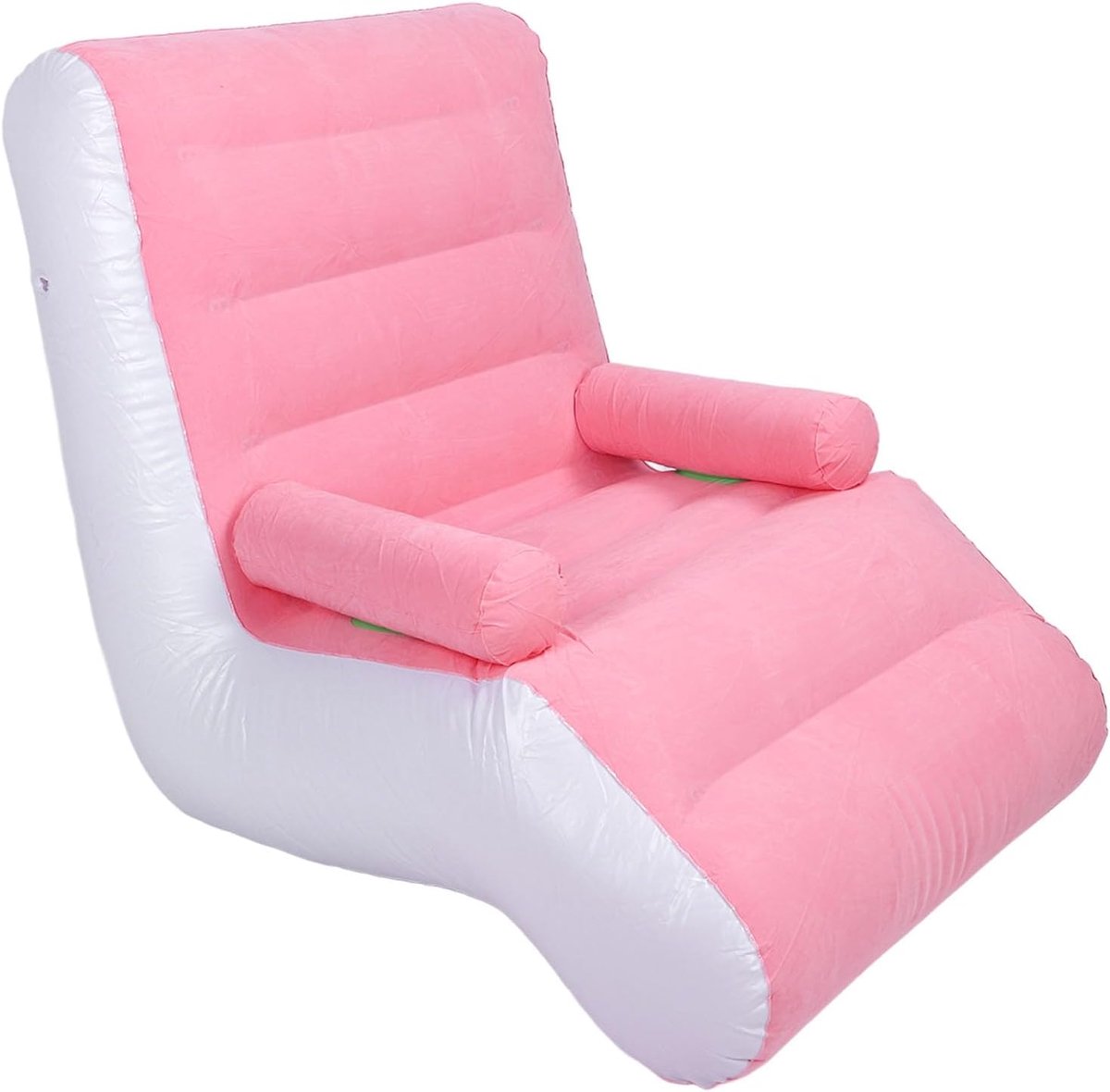 Design Opblaasbare SVormige Zitzak – Goedkope En Comfortabele Eenpersoonsbank – Ideaal Voor Woonkamer, Lounge & Ontspanning – Trendy Meubel