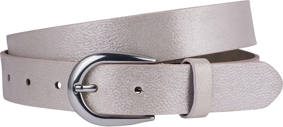 LINDENMANN dames leren riem - roze
