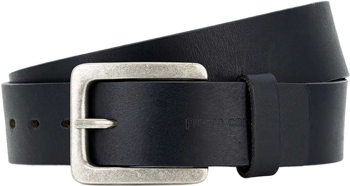 PIERRE CARDIN leren heren riem - zwart