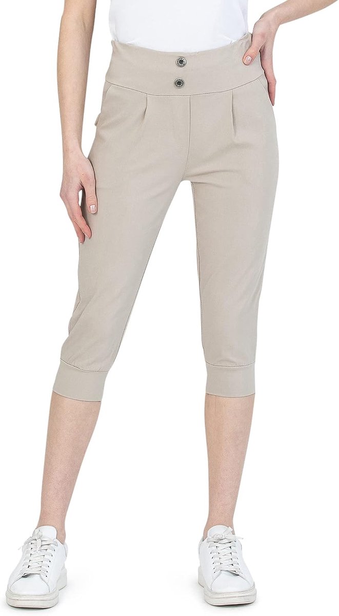 Stretch 3/4 zomer capribroek