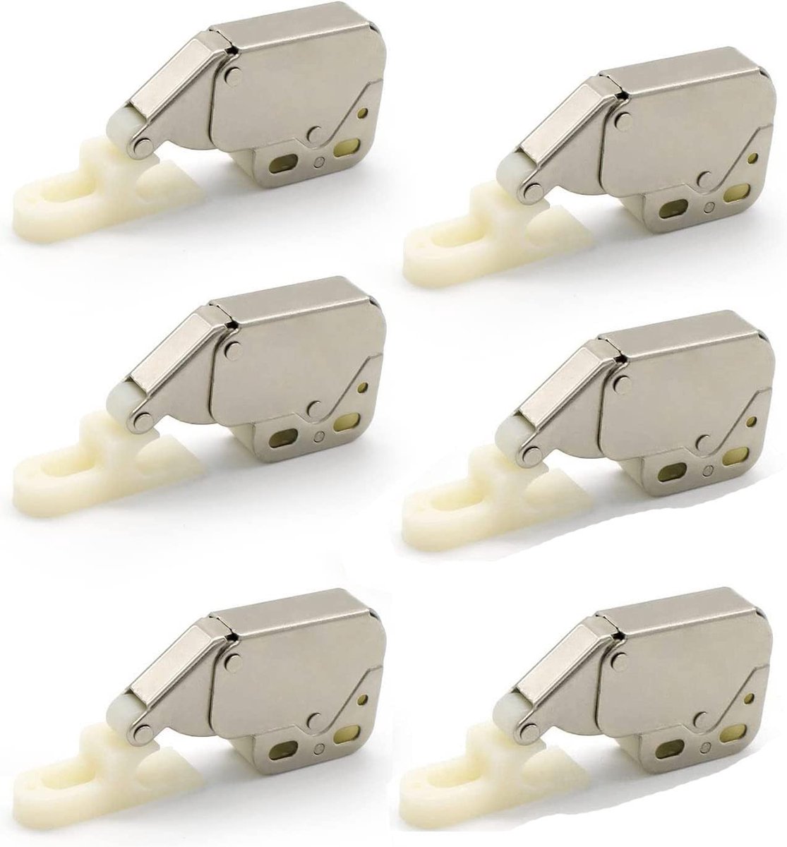 Latch Automatic Spring Catch Brede toepassing: onze pers-to-open grendels zijn over het algemeen geschikt voor meubelstructuren, deuren, ramen, poorten, kasten, kledingkasten