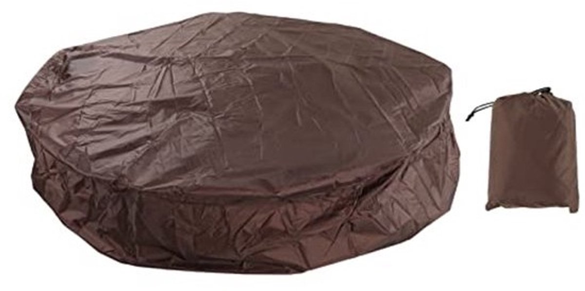 Waterdichte Ronde Hot Tub Afdekking - Opblaasbare SPA Cover voor Buiten