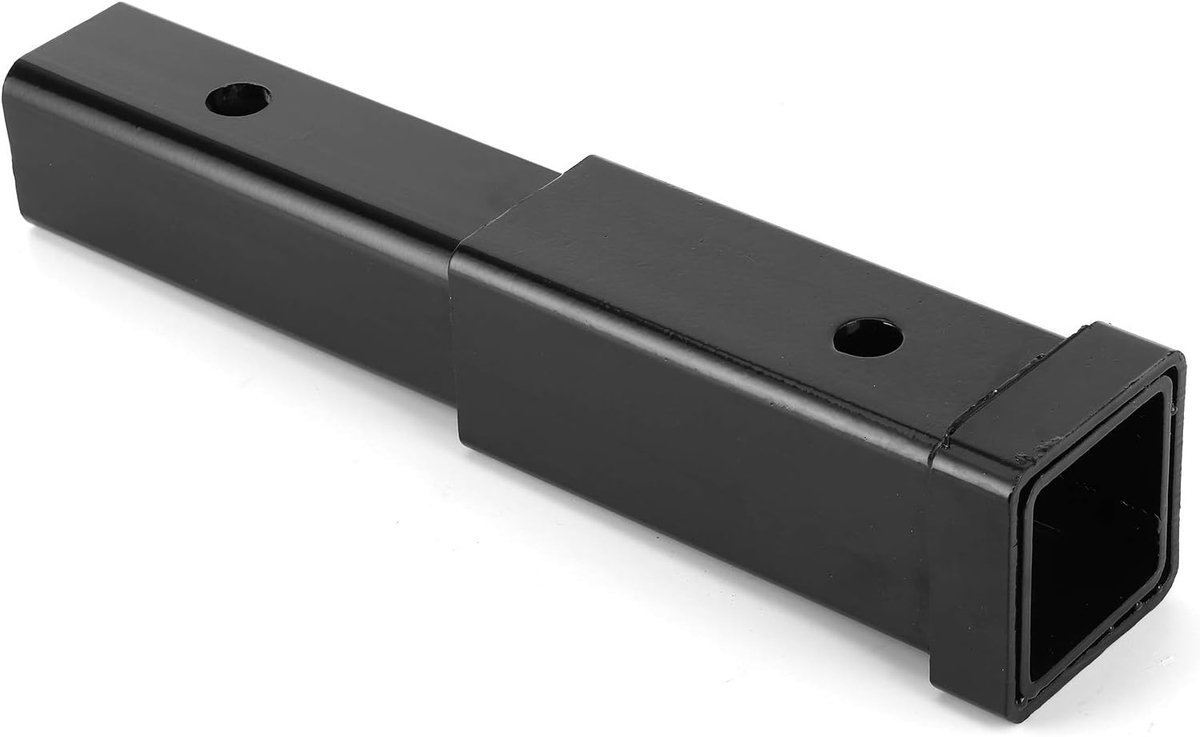 Trekhaakverlenging, 12 Inch Trekhaakverlenging 5000 Lbs Trekverlenger Vervanging Stalen Vierkante Buis voor Klasse 3/4 2-inch Ontvanger Voor Universeel