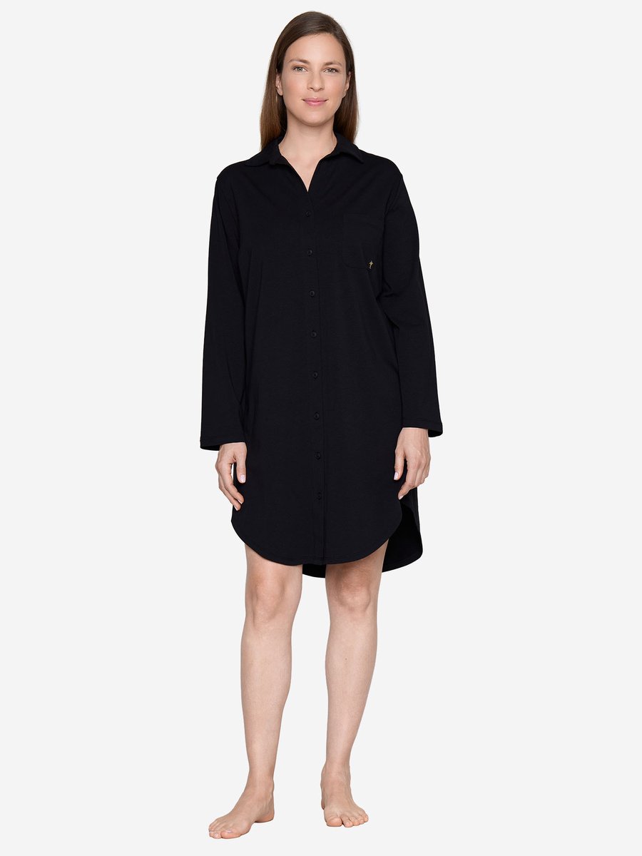 Joop! Nachthemd Loungewear zwart