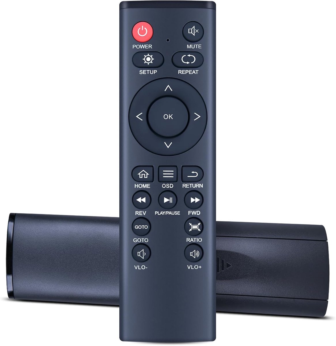 Afstandsbediening geschikt voor AGPTEK Mini 1080P Full HD digitale mediaspeler HA0053B-nieuw