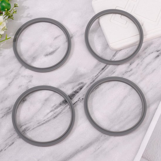 Blenderpakkingen - 4 stuks - Siliconen - 8,4 cm — afbeelding 3