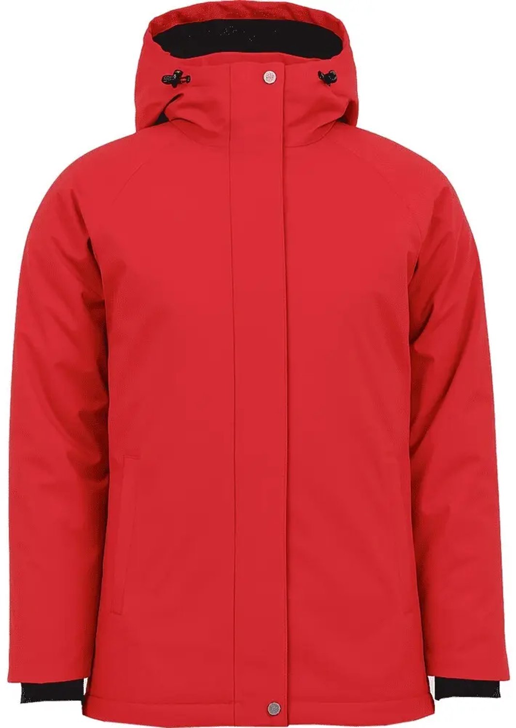 Damesjack met capuchon Dobsom Camden Rood