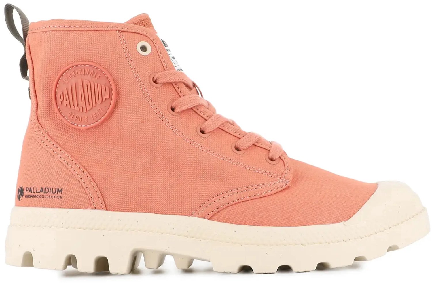 Dames sneakers met rits Palladium Pampa Organic Roots