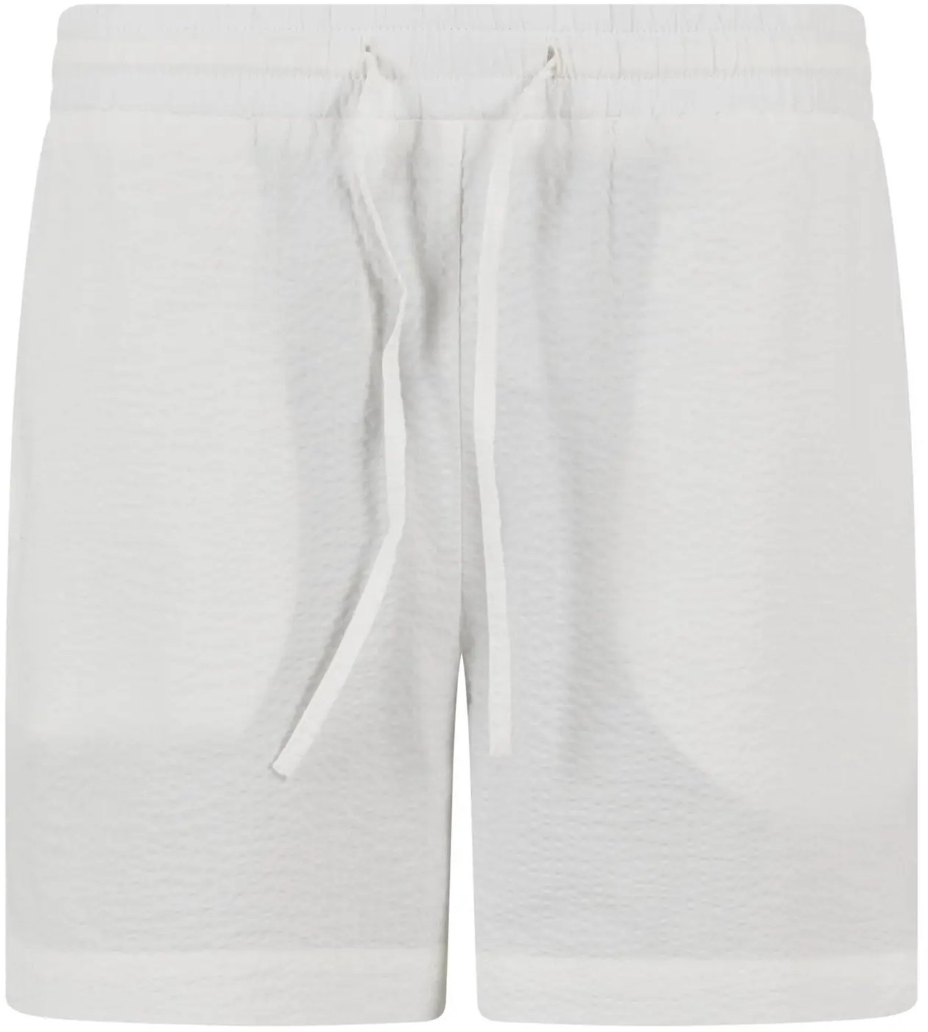 Seersucker shorts voor dames Urban Classics Wit