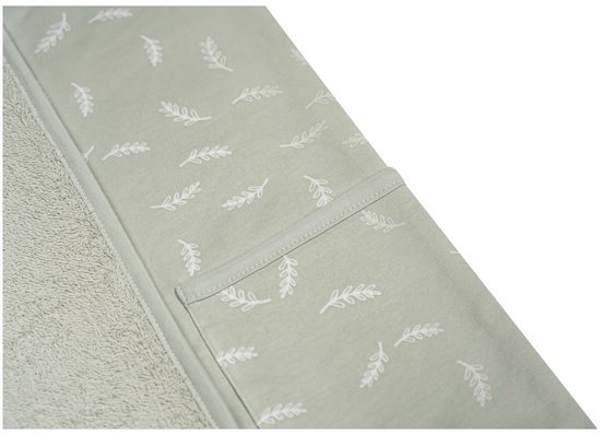 Snoozebaby Verschoonmatje - Opvouwbare mat voor onderweg 0-2 jaar - Zachte teddy - Olive Green — afbeelding 5
