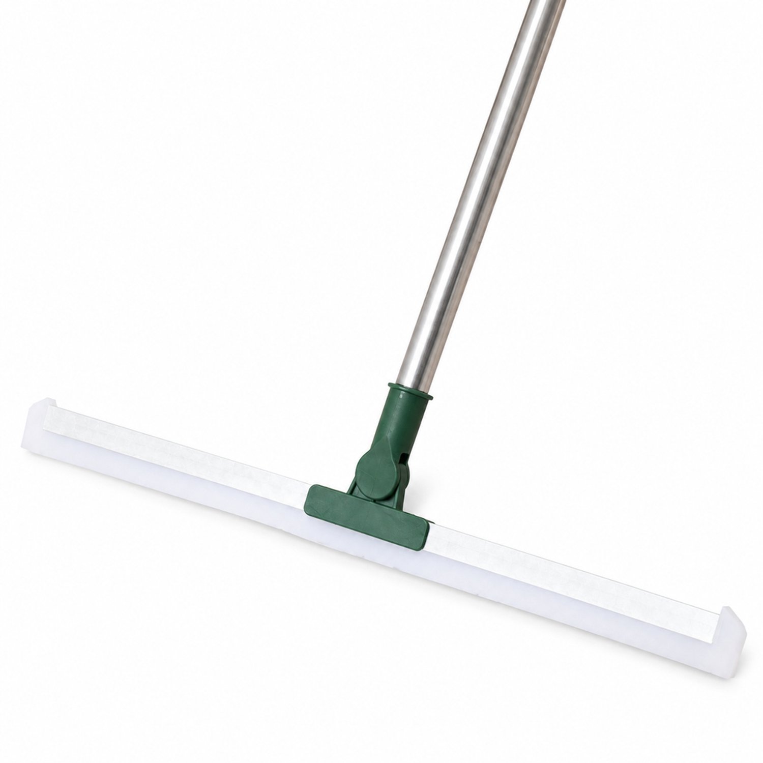 Vloertrekker met 50 cm brede wiskop en uitschuifbare steel van 101 cm voor water en haren in de badkamer