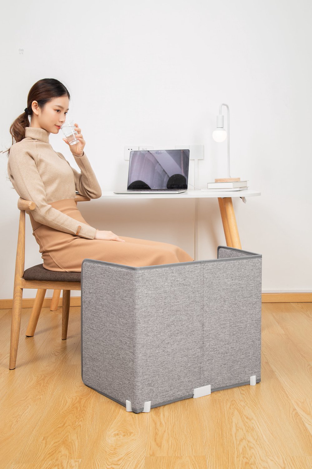 Opvouwbare - Infrarood verwarming paneel XL 130cm x 50cm - 200W Portable warmer – foto 3