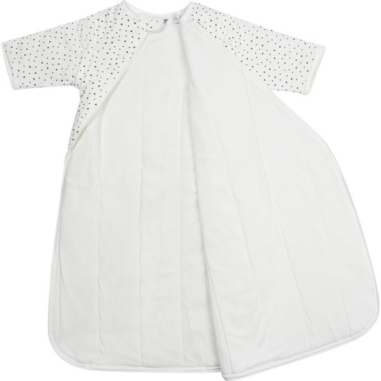 Snoozebaby Slaapzak Winter 70 cm (3-9 mnd) - TOG 2.0 - Afritsbare mouwen - Katoen - Bumblebee White — afbeelding 3