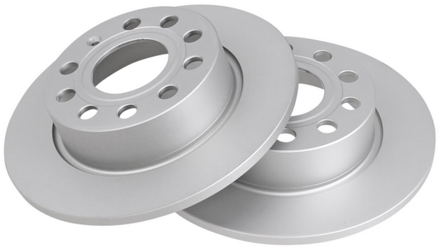 A.B.S. 17520 Remschijven achter, set van 2 - Volkswagen Golf 5/6, Skoda Octavia - 253 mm - massief
