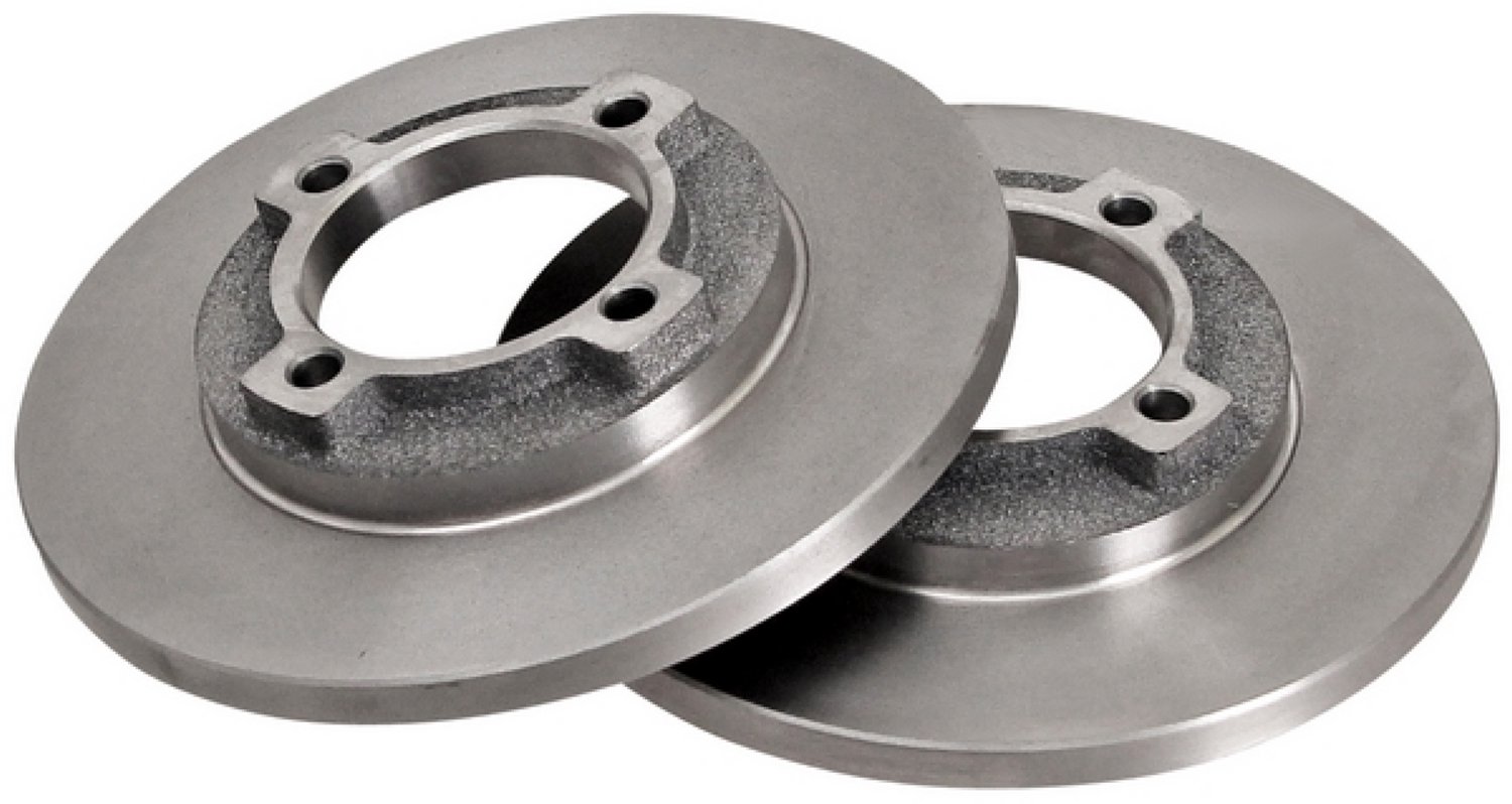 A.B.S. 16017 Remschijven voor, set van 2 - Mazda 121 - 219 mm - massief