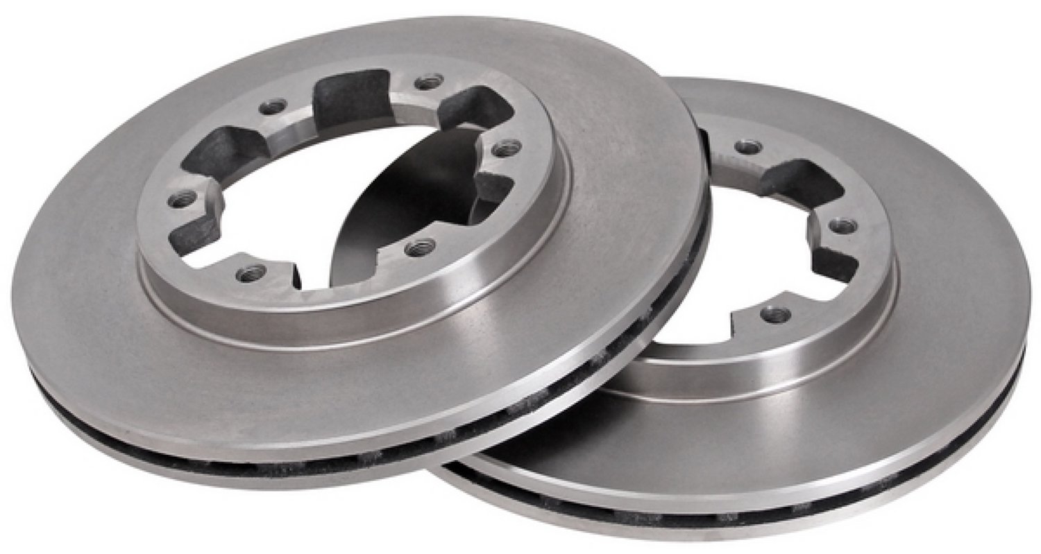 A.B.S. 16078 Remschijven voor, set van 2 - Nissan Navara - 267 mm - geventileerd