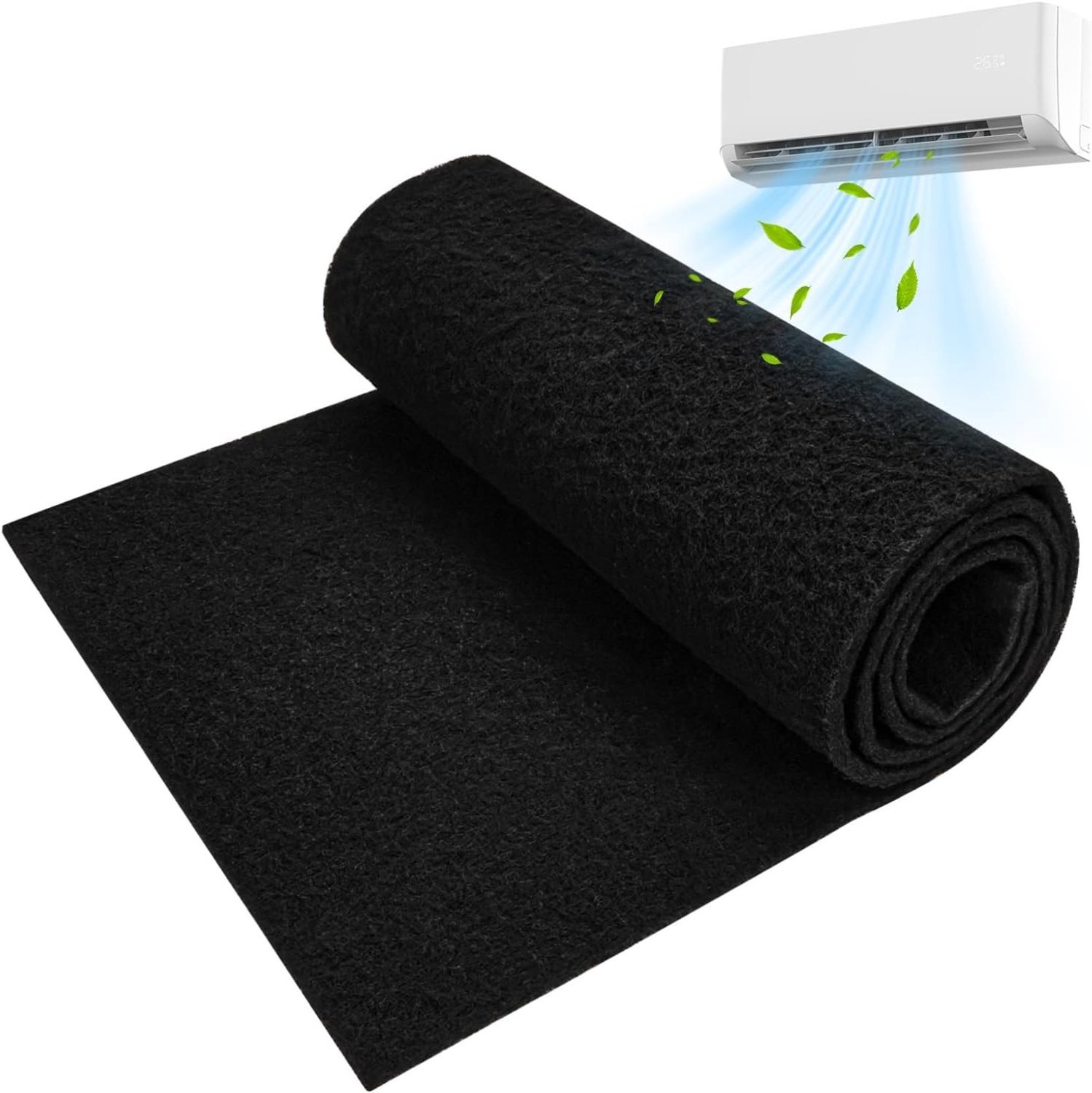 Actief Koolstoffilter - 122 cm x 41 cm x 3 mm - Voor Afzuigkap en Ventilatiesystemen