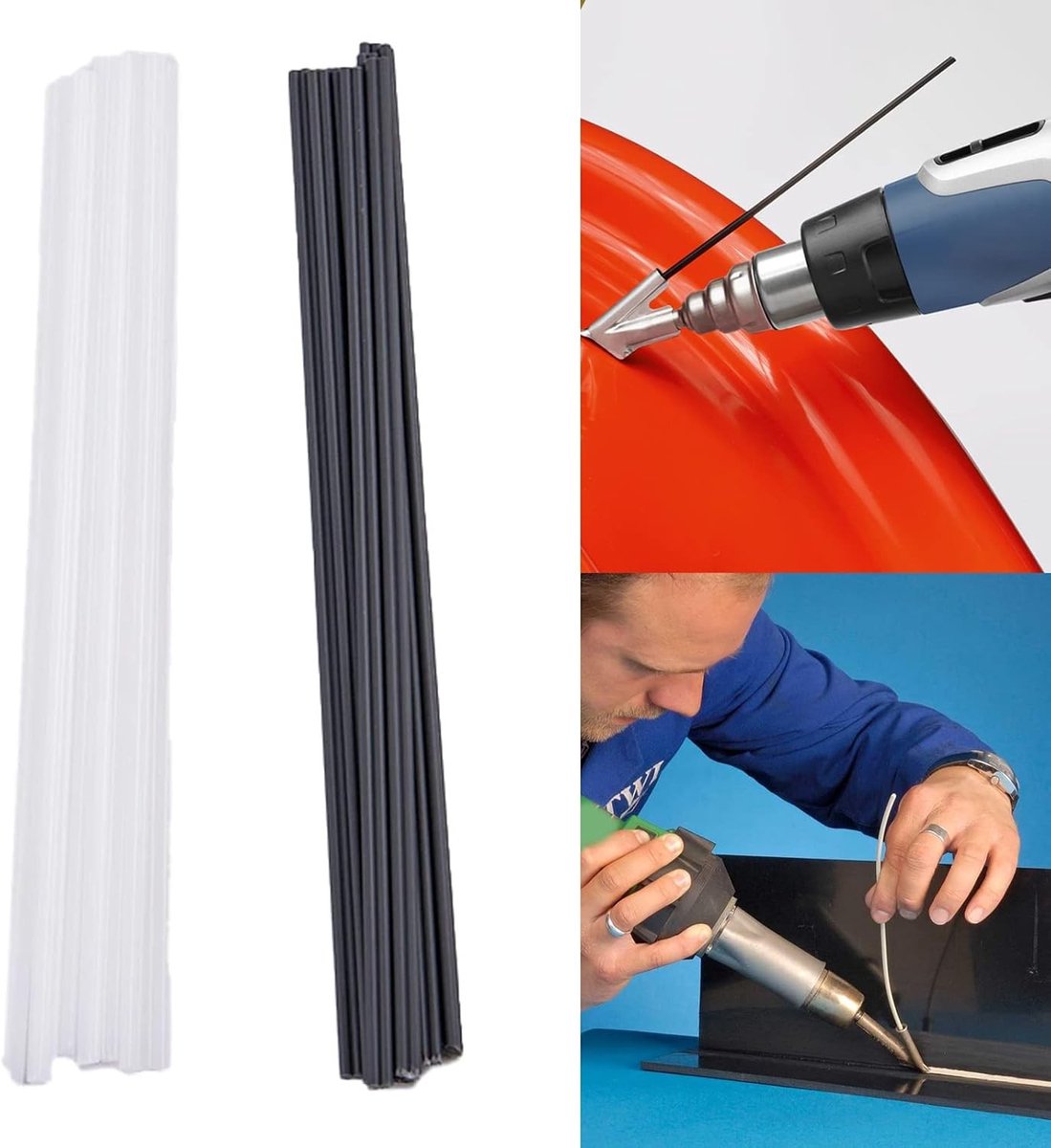 20 Stuks Plastic Lasdraad voor ABS Reparatie, Ideaal voor Kunststof Laswerk en Verbindingen