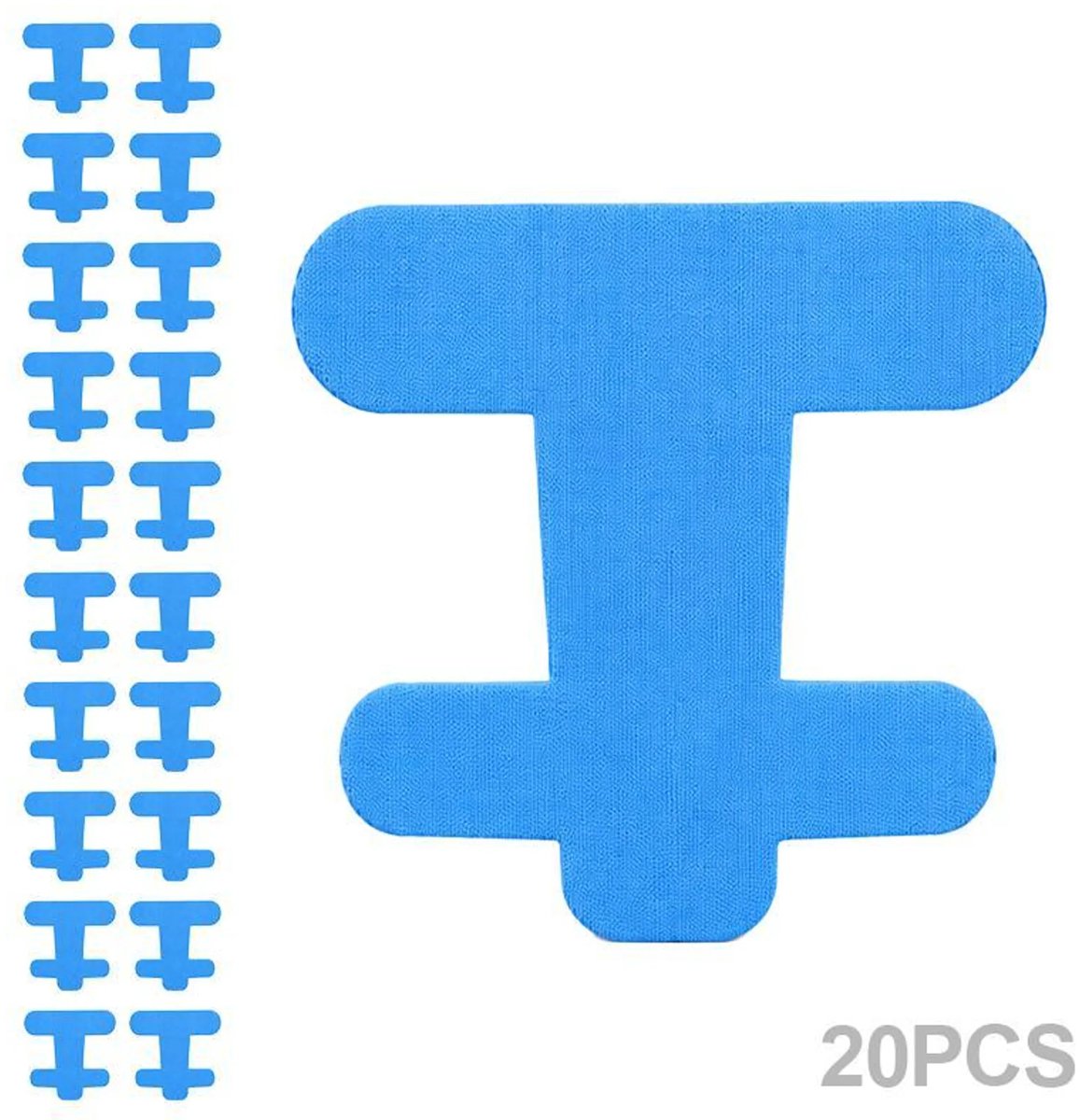 Deze verpakking met 20 stuks correctietape voor hallux valgus is elastisch, huidvriendelijk, comfortabel en gemakkelijk in gebruik.