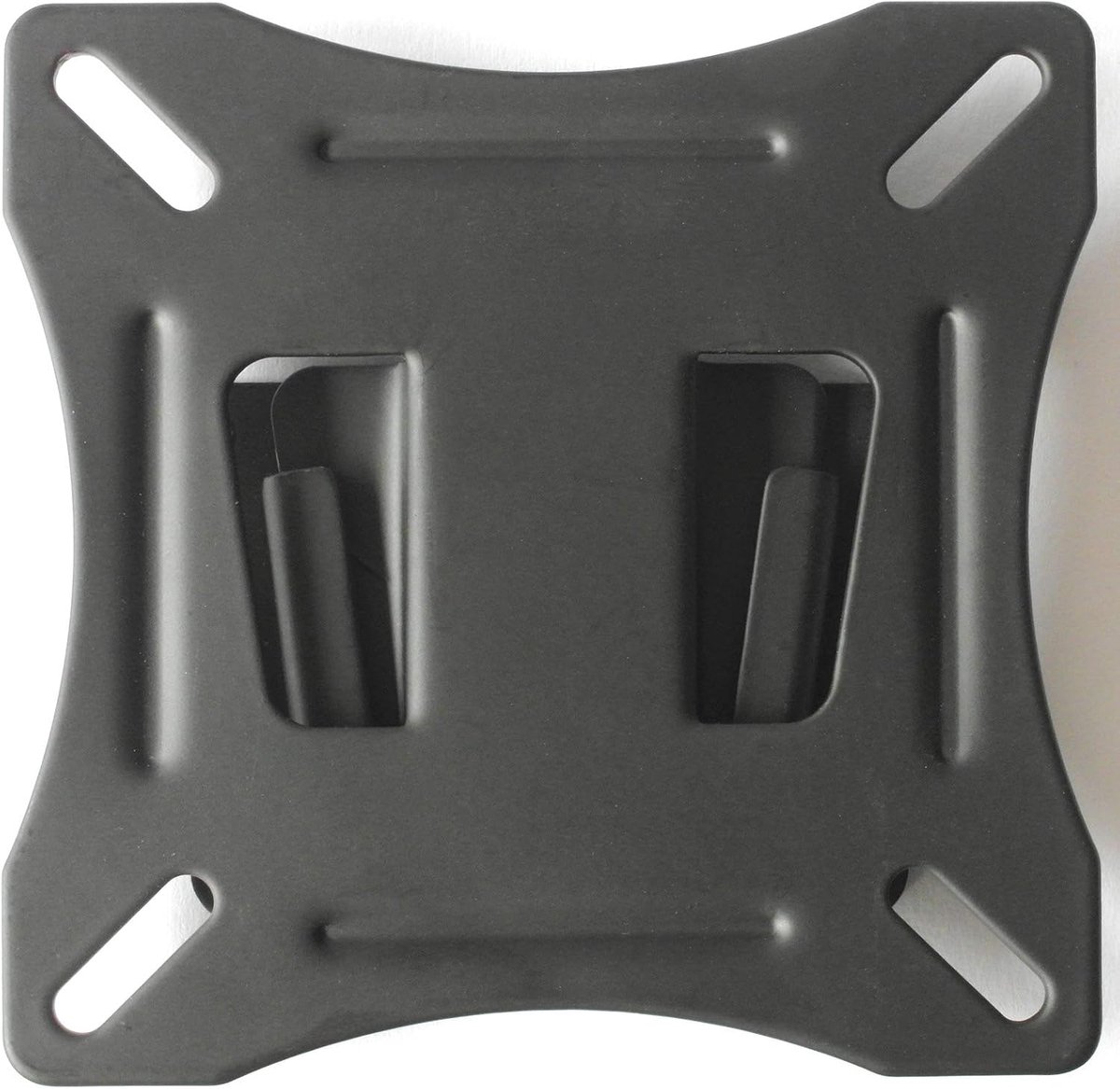 TV muurbeugel plat smal voor TV's met 13-27 inch - voor LED LCD Curved 4K met 30 kg draagvermogen en 1,3 cm - ShopVlot