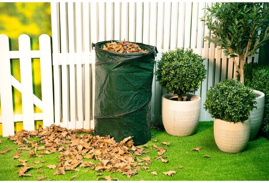 BLACK+DECKER Tuinafvalzak - Opvouwbaar - 45x75 CM - 120 L - Groen van Merkloos	 — afbeelding 2
